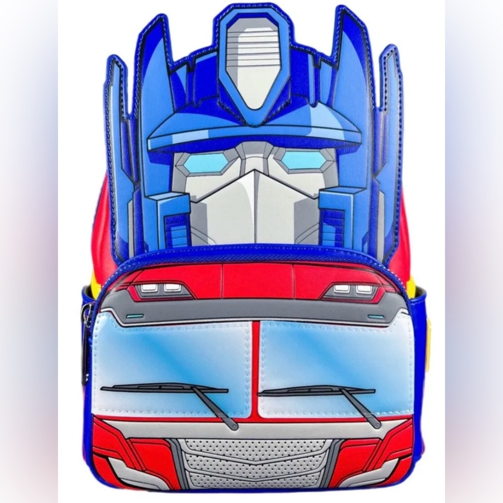 NWT Loungefly Hasbro’s Transformers Optimus Prime mini backpack
